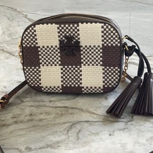 Tory Burch McGraw woven crossbody